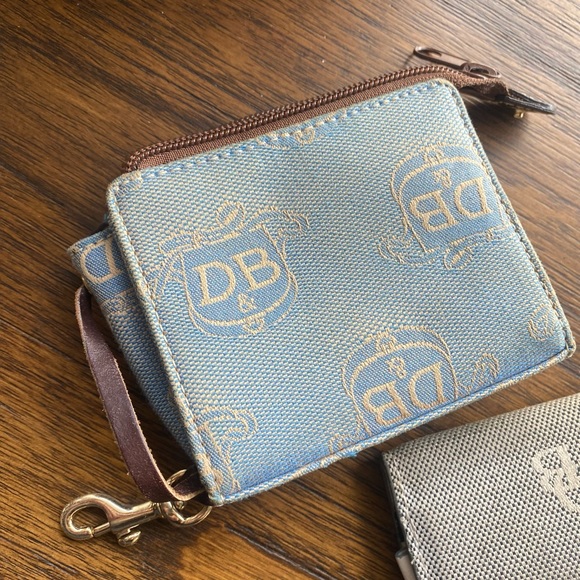 Dooney & Bourke Pebbled Leather Hobo Bucket Purse with 2 Wallets - Picture 11 of 14